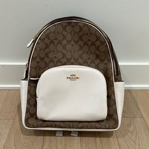 NWT Coach Court Backpack in Signature Canvas